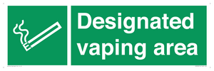 Designated vaping area
